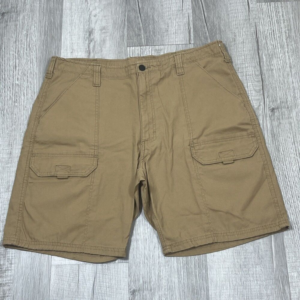 Timberland Men's Cargo Shorts Brown/Tan Size 38